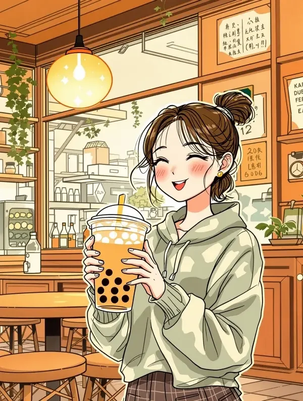 奶茶少女